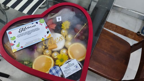 Customer photo review of Bentley Love Cheese Grazing Box (Available in Klang Valley, Seremban, Penang & JB only)