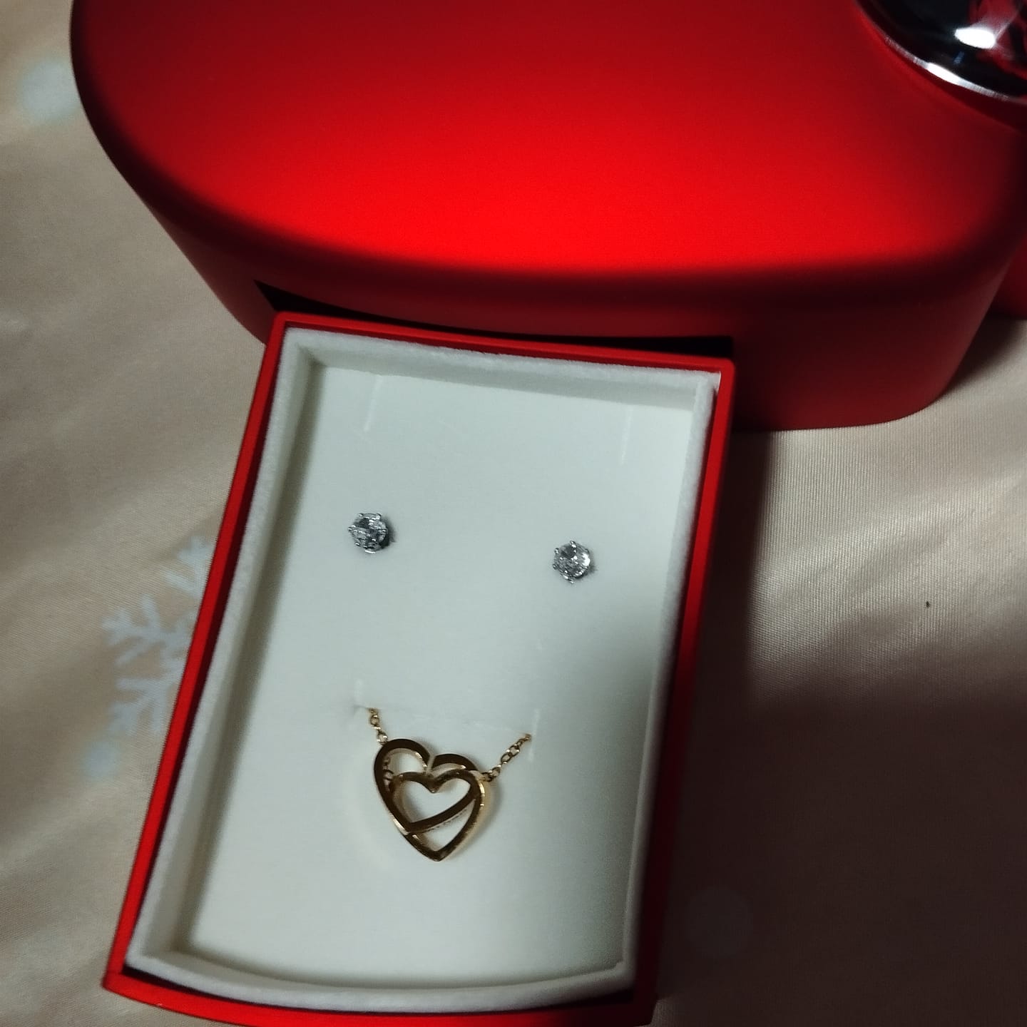 Customer photo review of Julia Earrings
