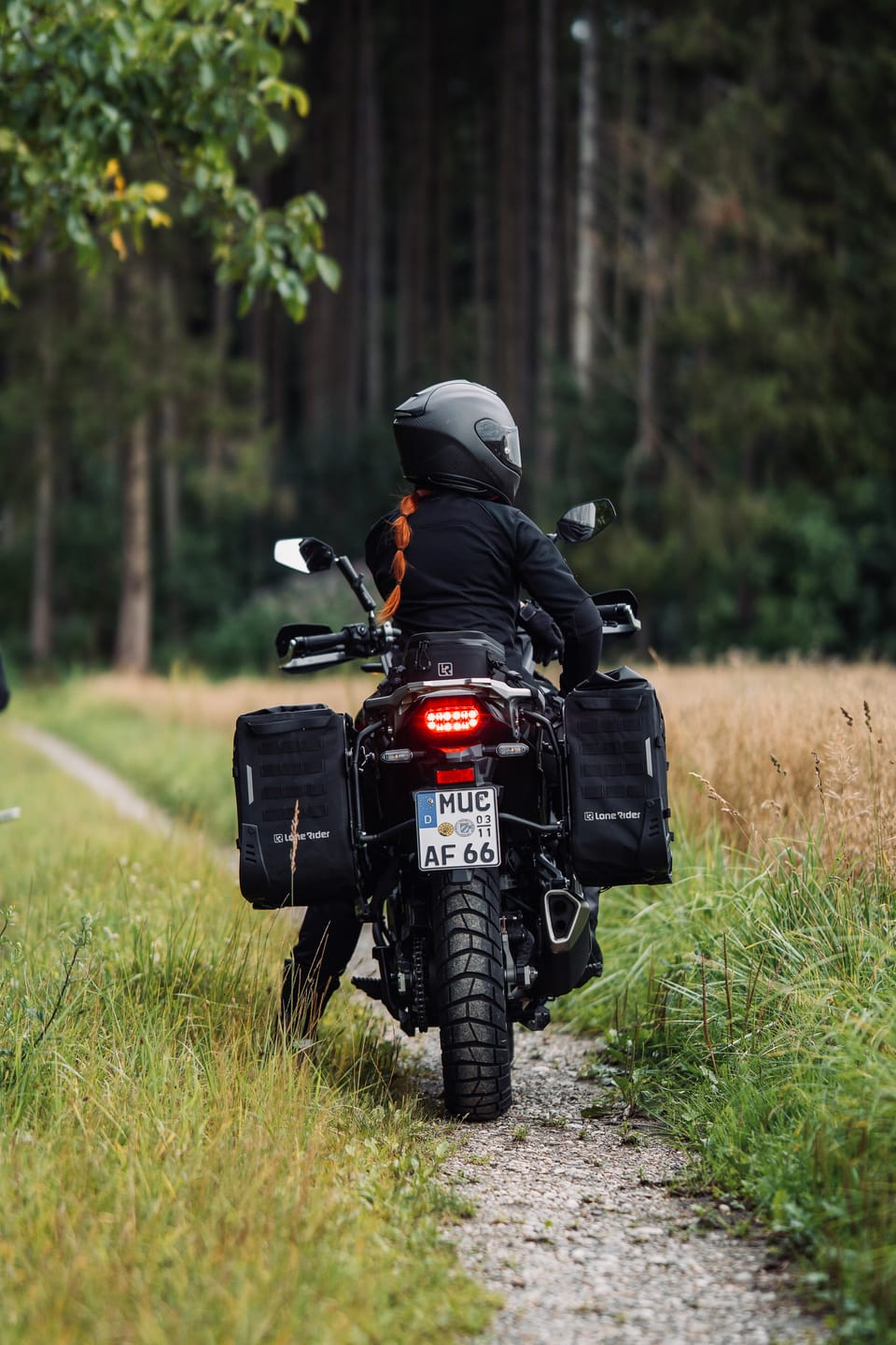 Customer photo review of MotoBags – Semi-Rigid Motorcycle Bags