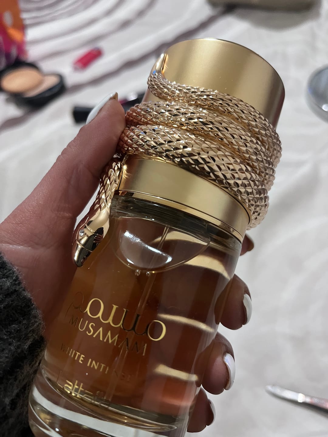 Customer photo review of Perfume Lattafa Musamam White Intense 100ml Edp Unisex