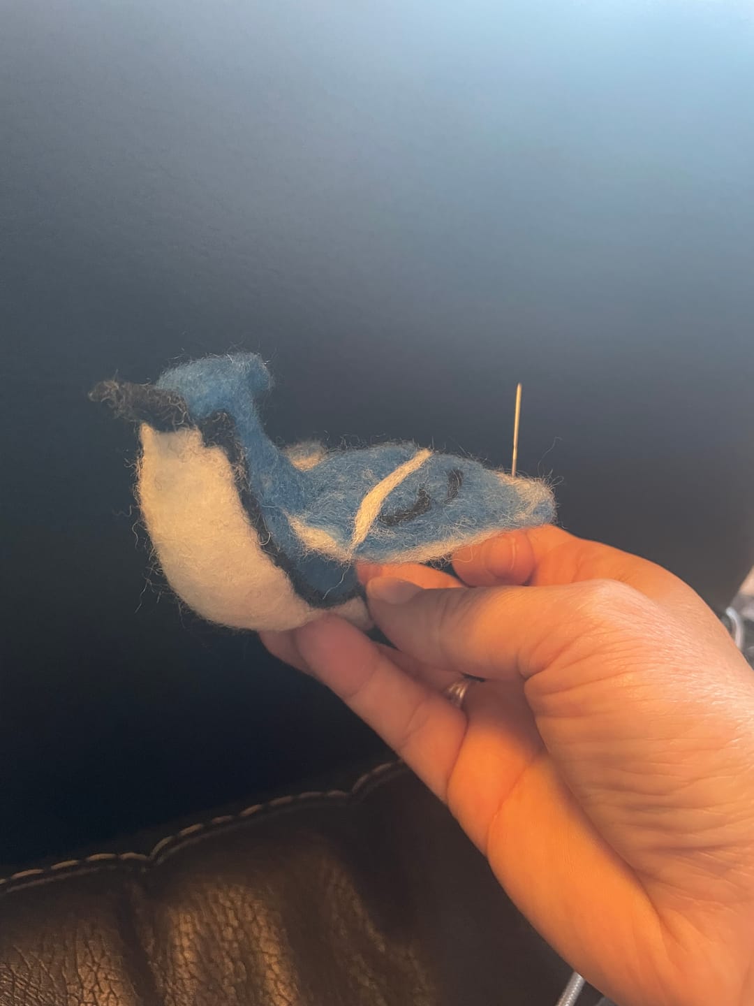 Customer photo review of Aquarium - 1 oz Felter's Fleece