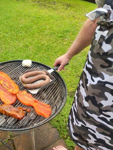 Customer photo review of BraaiPlank™ ShisaSpade