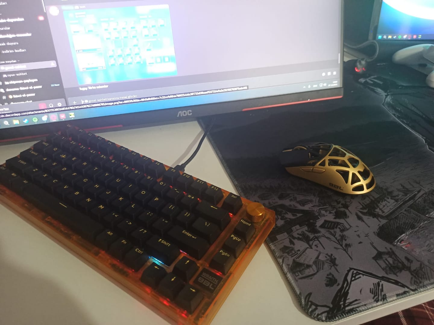 Customer photo review of WLMouse Beast X Pro [BBL Edition] Magnezyum Wireless Mouse