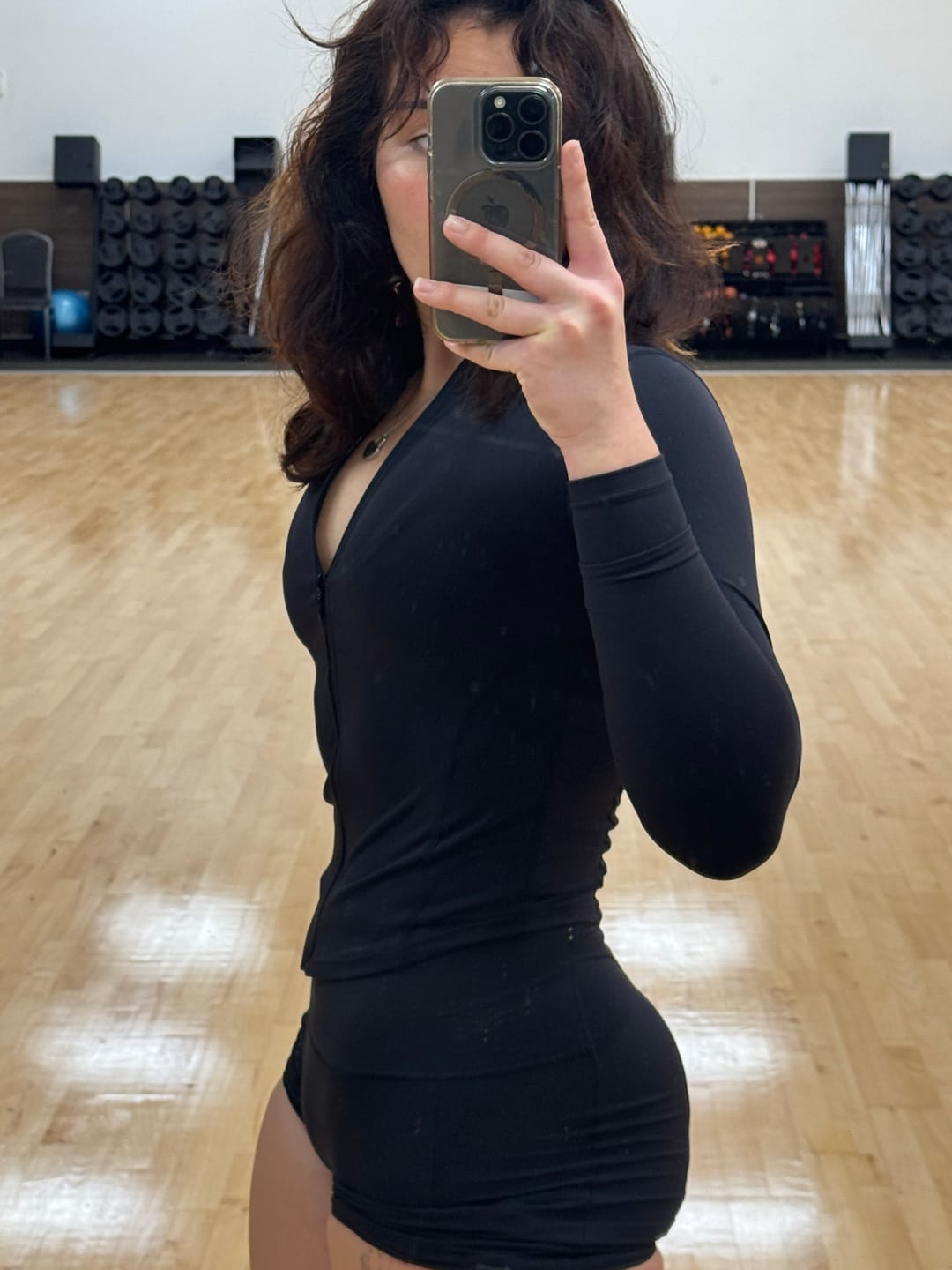 Customer photo review of W517 - Curve Bodycon Jacket