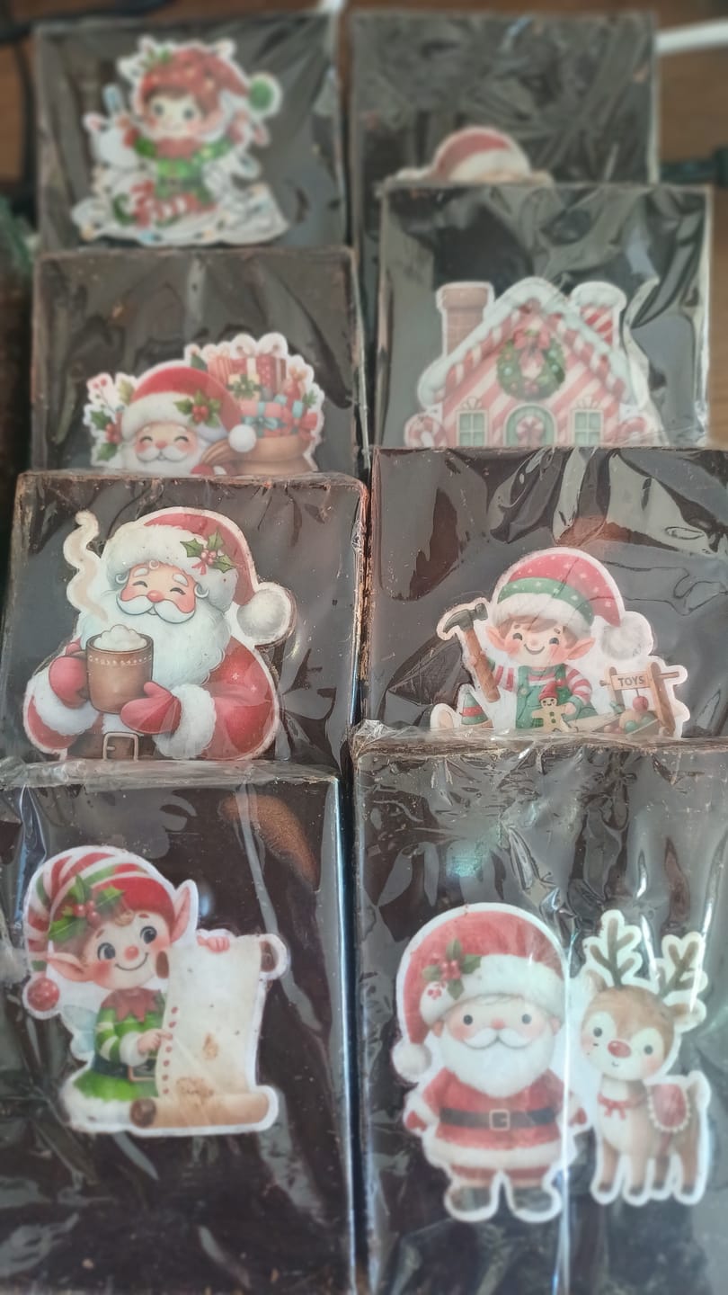 Customer photo review of Βρώσιμα σχέδια σετ Santa's Little Helpers 22 τεμ.