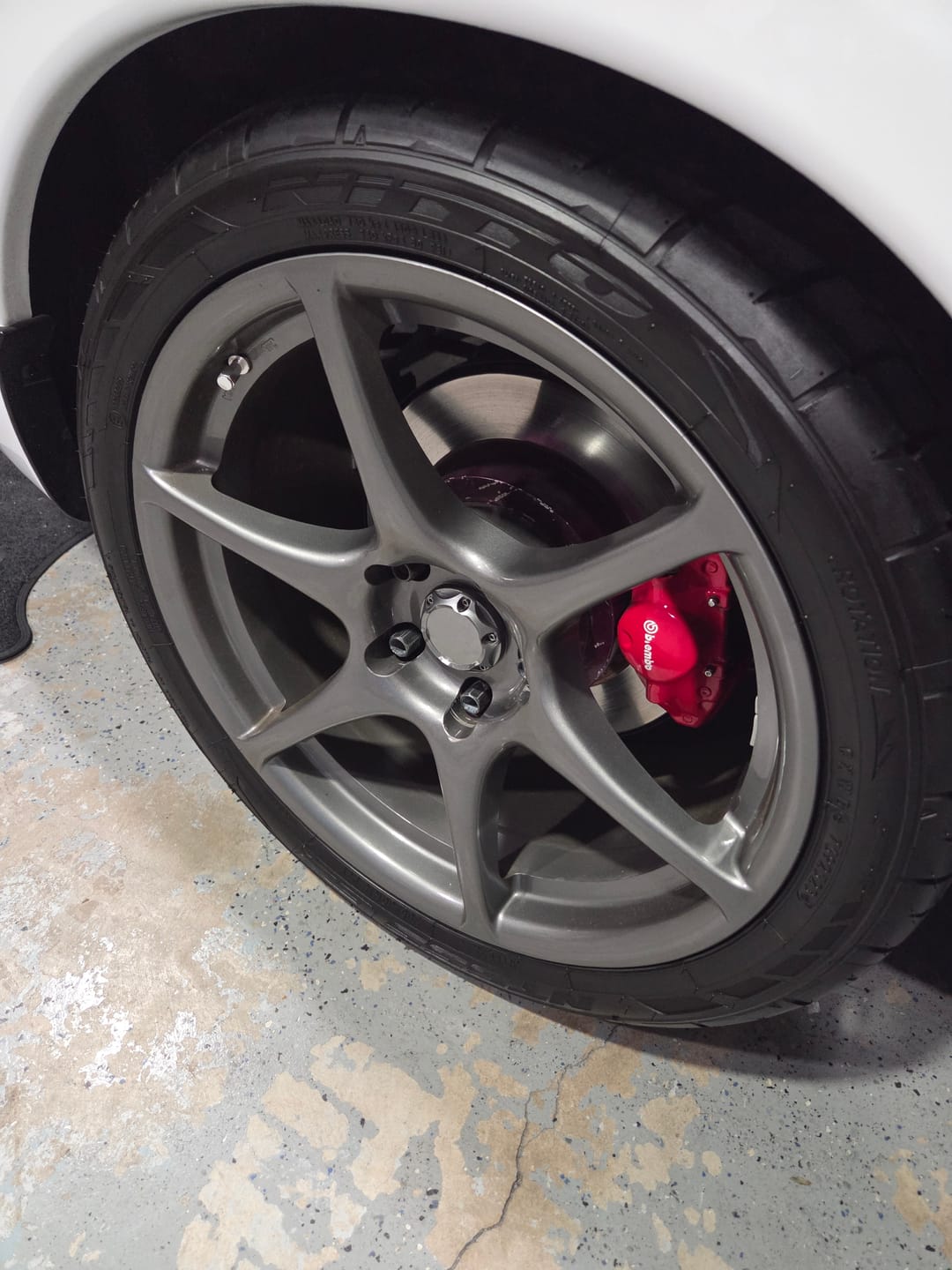 Customer photo review of DriveLab Wheel Brush Kit