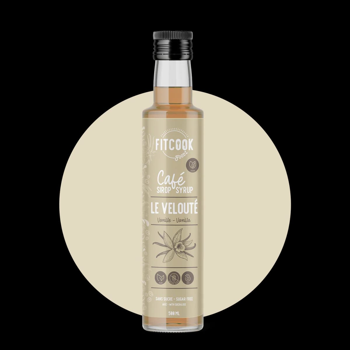 Customer photo review of Fitcook Foodz - Sirop pour Café 500ml