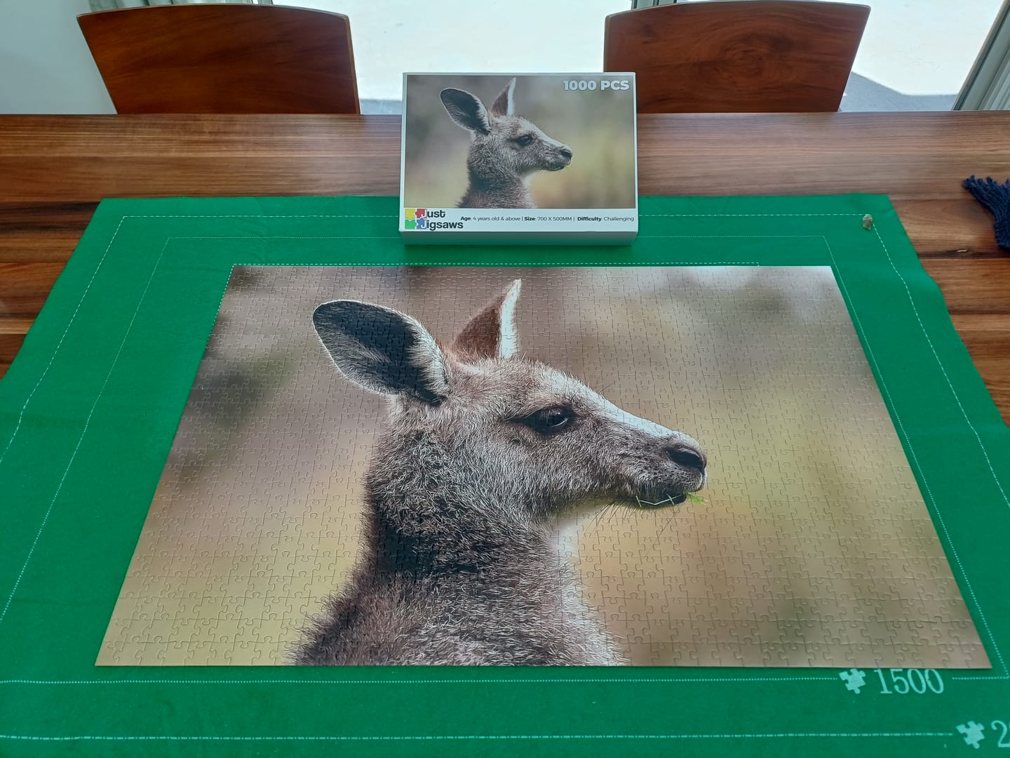 Customer photo review of Custom Jigsaw Puzzle From Photo 200, 300, 500, 1000, 1500, 2000 Piece Jigsaw