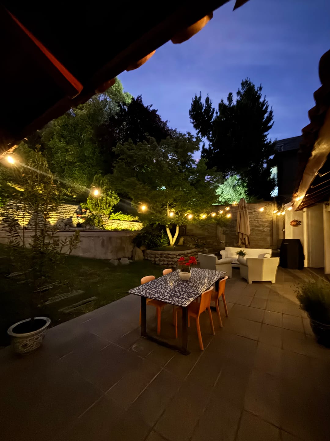 Customer photo review of Guirnaldas EDISON LED SOLAR 7.5 Metros