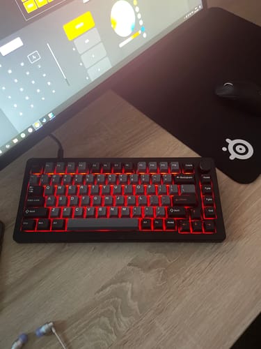 Customer photo review of DrunkDeer A75 Pro - Wired Actuation Distance Adjustable HE Magnetic Switch Keyboard