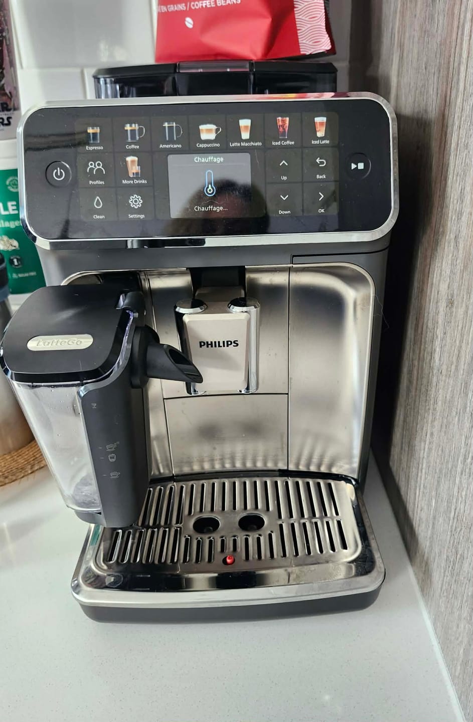 Customer photo review of Philips - Series 5500 LatteGo EP5544/90