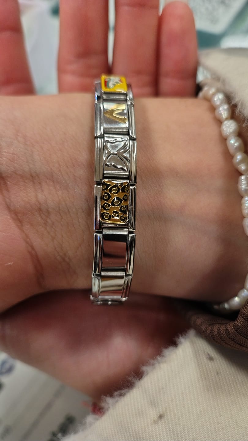 Customer photo review of Charm Estampado de leopardo