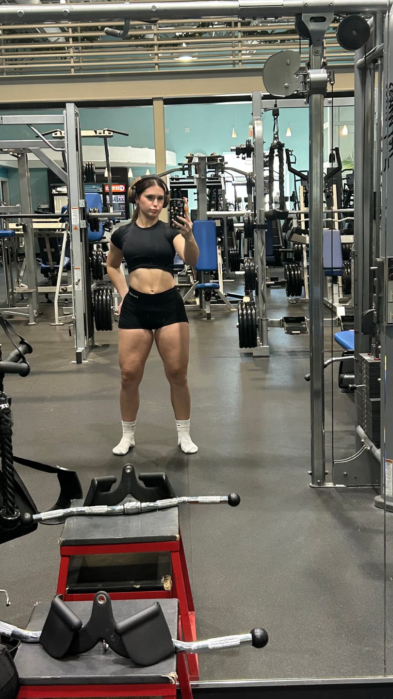 Customer photo review of W165 Lift Seamless Shorts