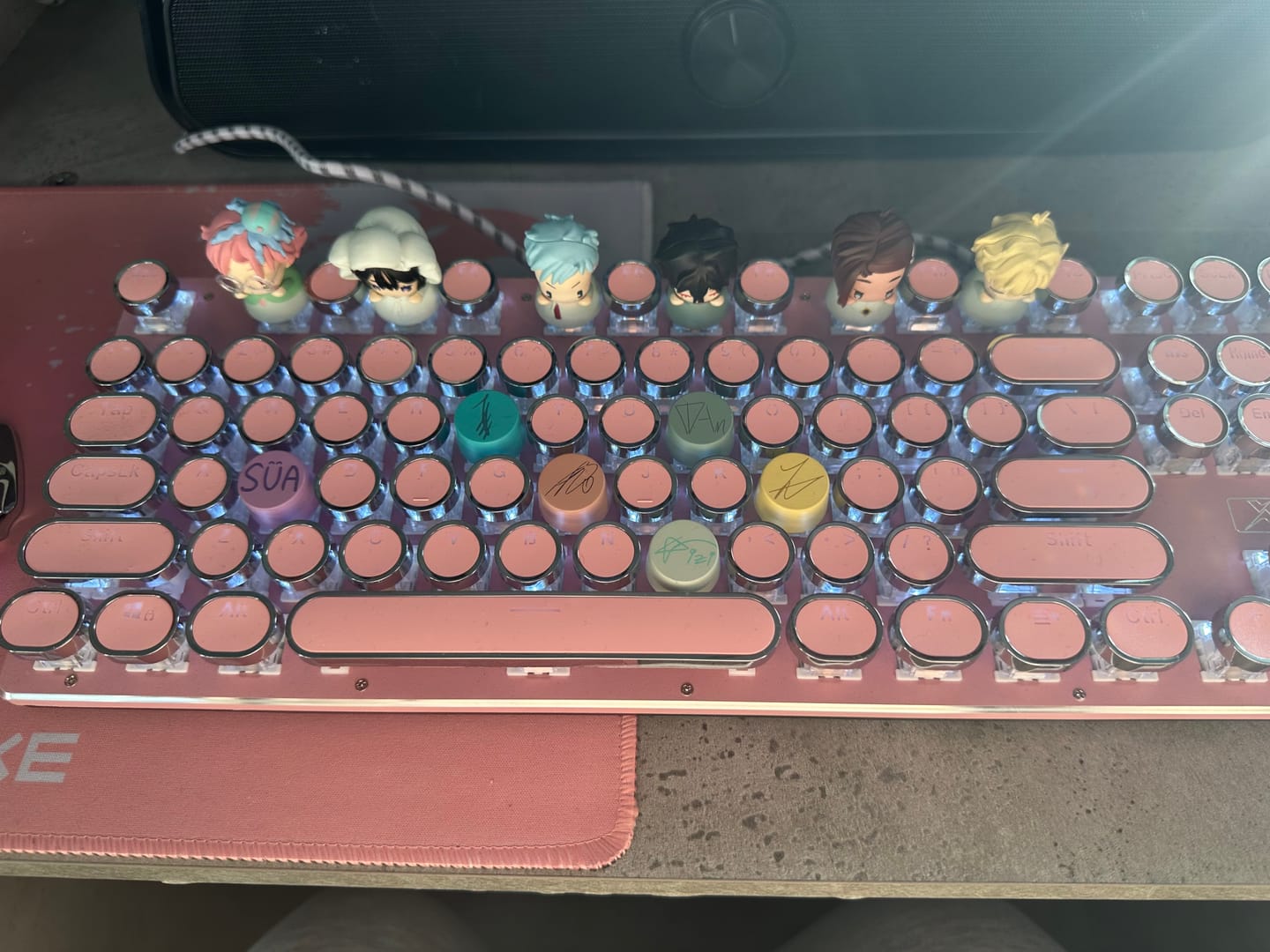 Customer photo review of Alien Stage Baby Series Mechanical Keycaps Blind Box