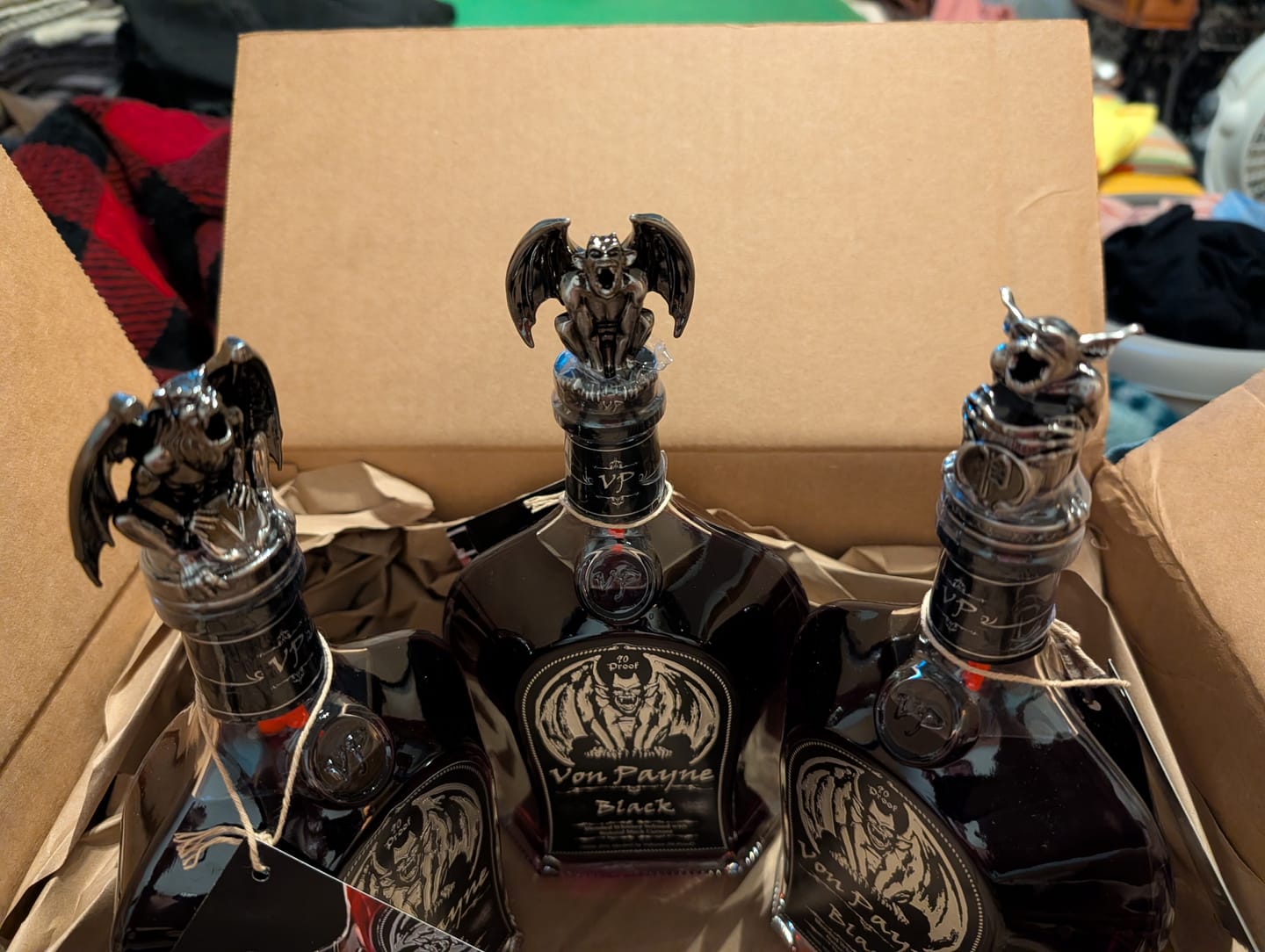 Customer photo review of Gargoyle Collector Trio - (3) Bottle Bundle