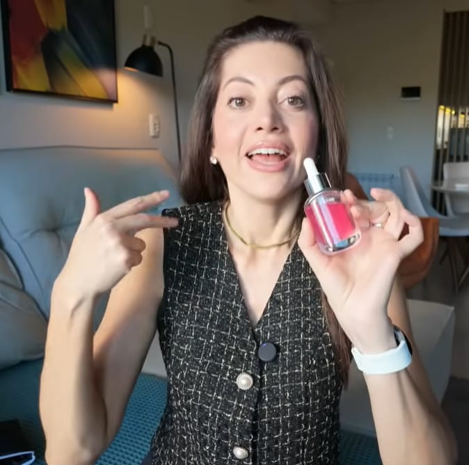 Customer photo review of Kit Solução PDRN + Solução Niacinamida