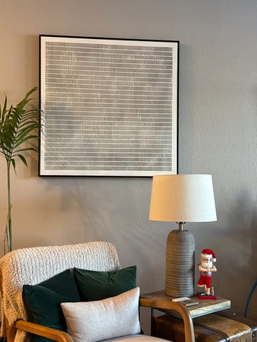 Customer review photo for Wabi-Sabi Wall Art #TX115