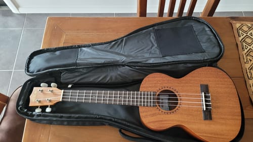 Customer photo review of KA-15T Satin Mahogany Tenor Ukulele
