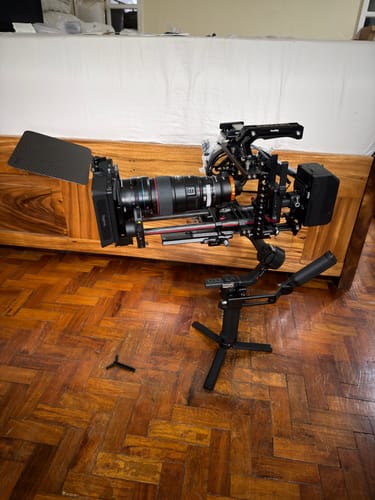 Customer photo review of 58mm Filter Mount for Beastcage 17 Series