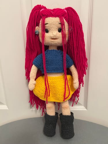 Customer photo review of YarnArt Jeans