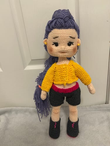 Customer photo review of YarnArt Jeans