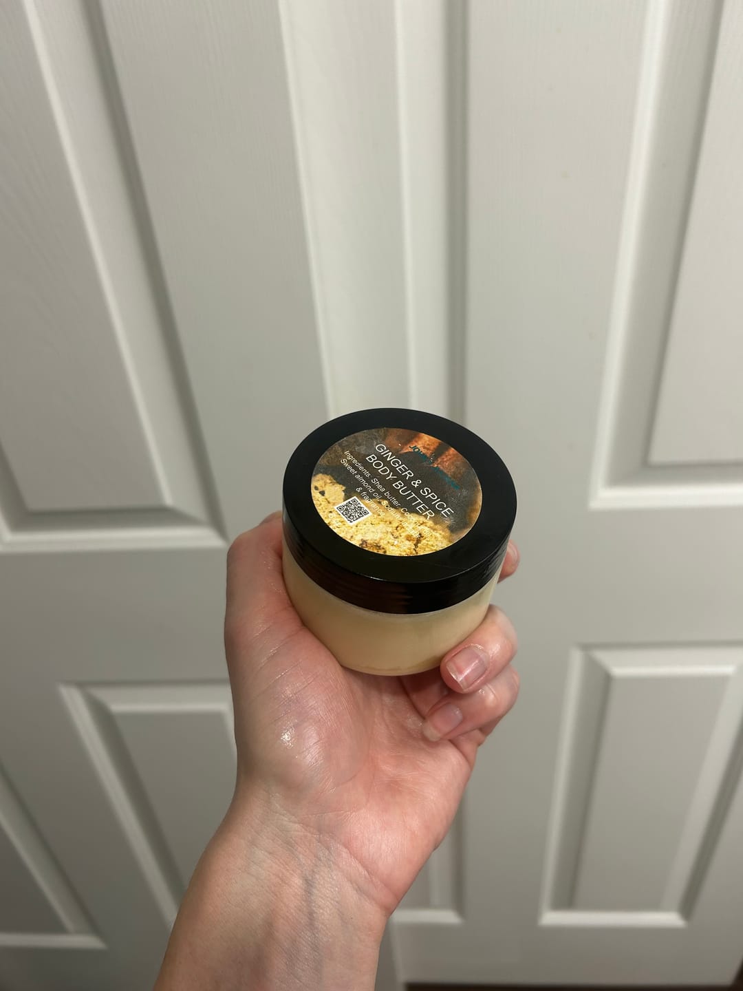 Customer photo review of J+J Body Butter | Ginger & Spice