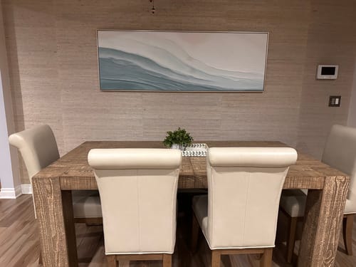 Customer review photo for Plaster Art Texture Painting #SG260