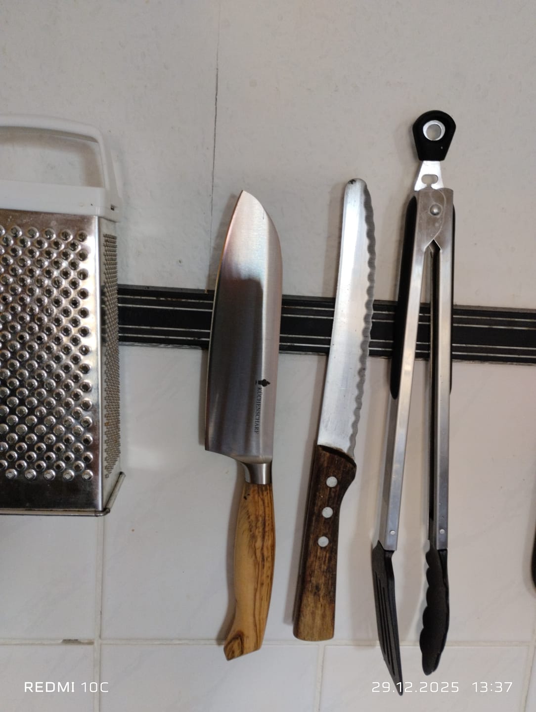 Customer photo review of Küchenscharf Santoku 16 cm (100% Solinger Handwerkskunst)