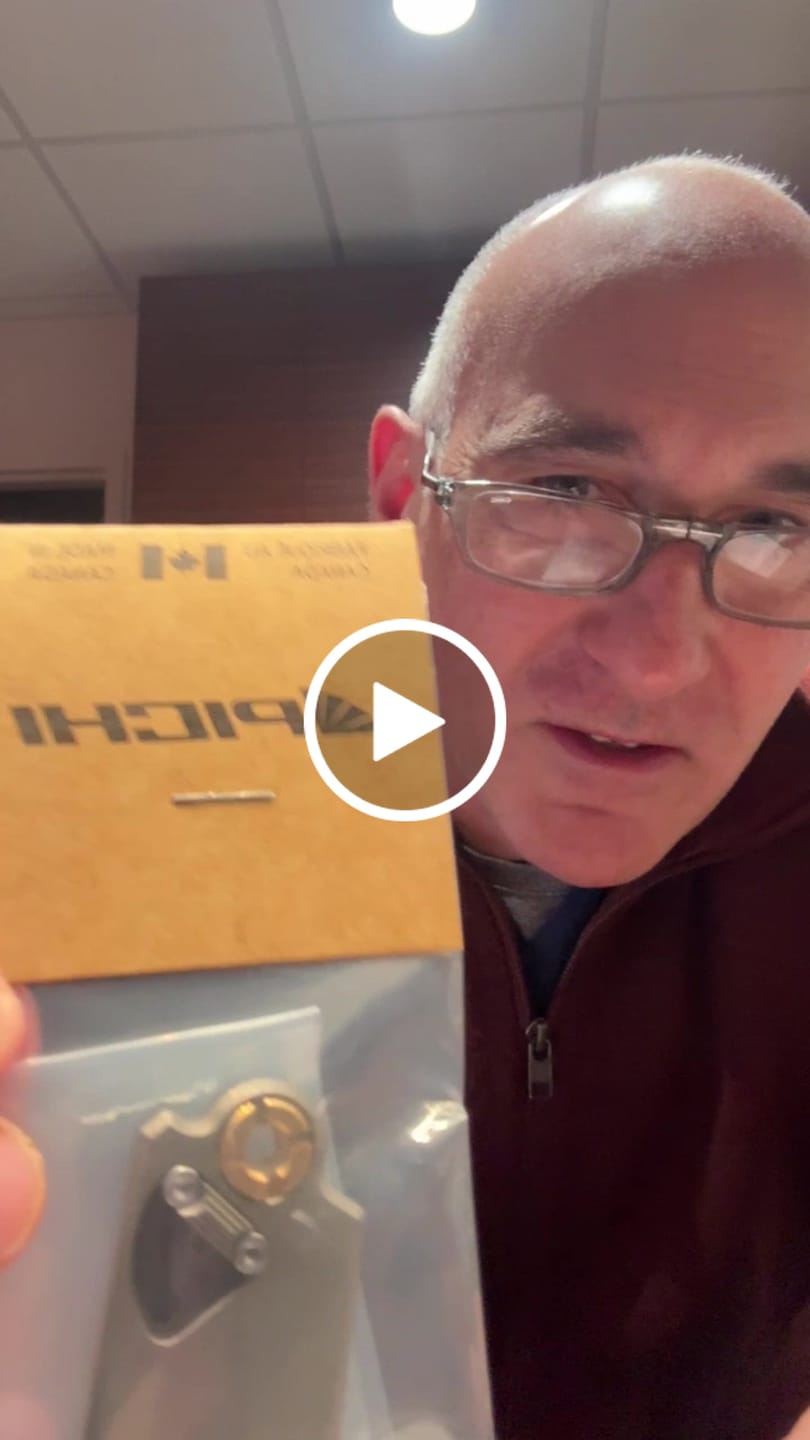 Customer video review of 🌟Black Friday🌟 PICHI G9 Utility Knife (Titanium/Brass)