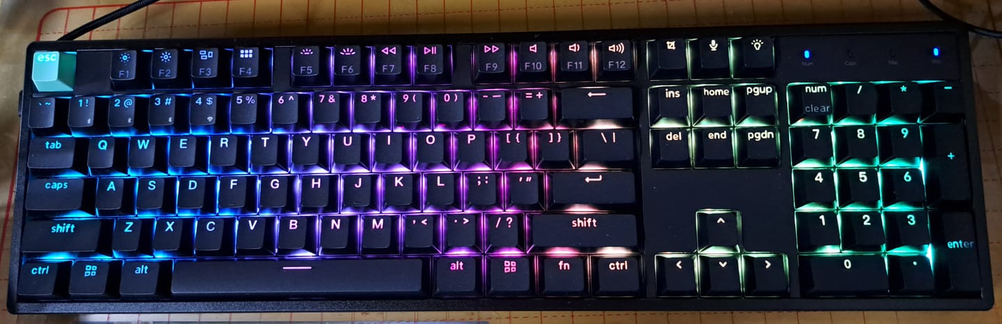 Customer photo review of Keychron K10 HE 無線磁軸鍵盤(英文版本)