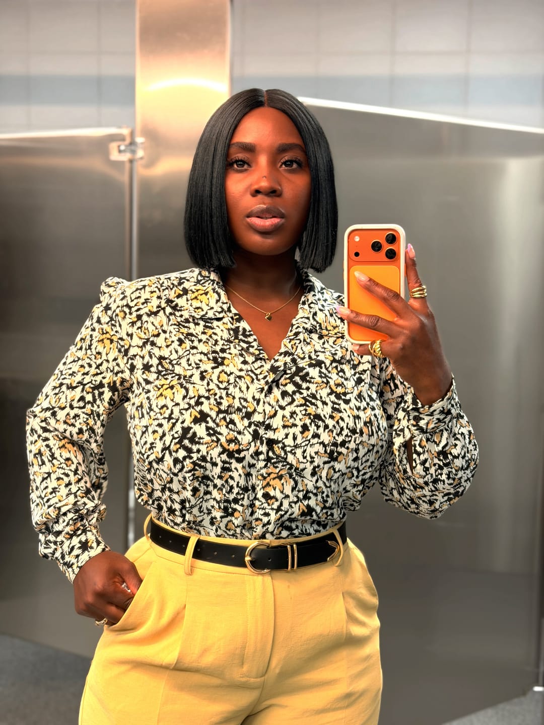 Customer photo review of Outre Every Wear HD Lace Front Wig - EVERY 1