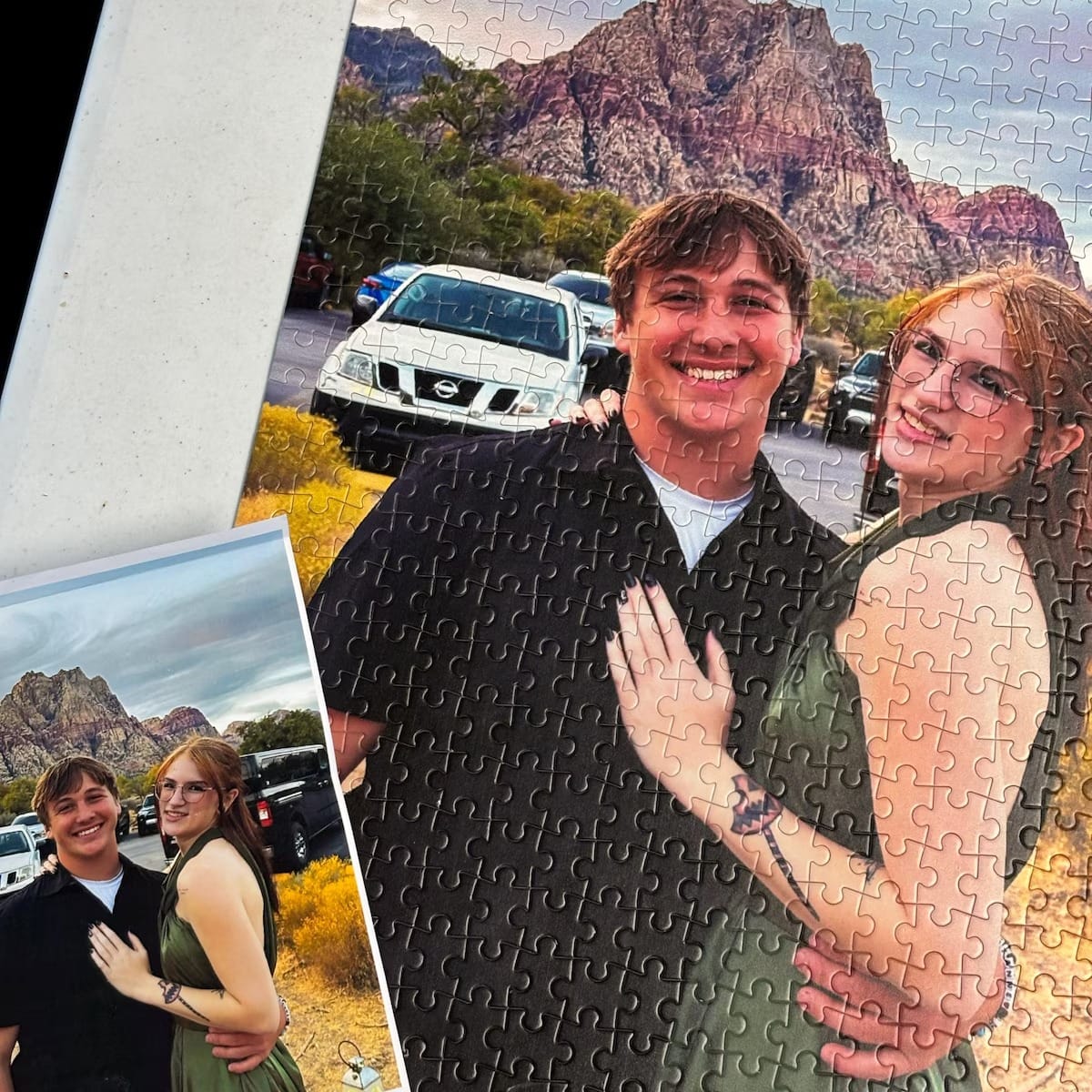 Customer photo review of Custom Photo Puzzle