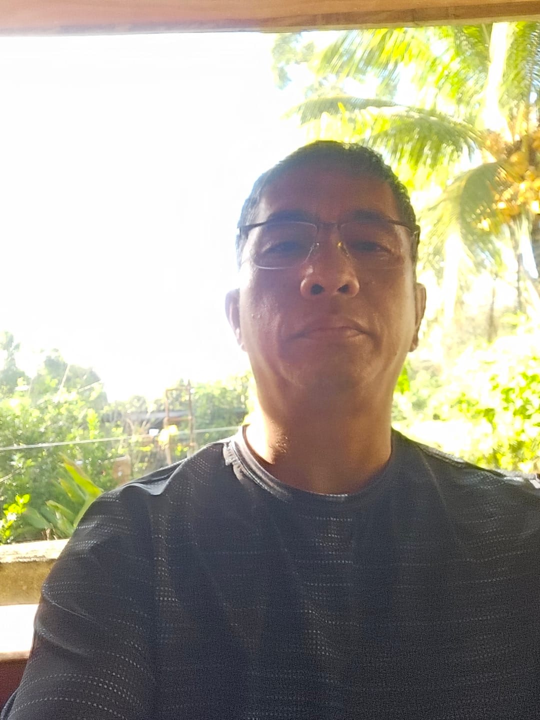 Customer photo review of Gavin | Semi-rimless Magnetic Flip-up Clip-on Eyeglasses Sunglasses | ZanyLen Best Seller