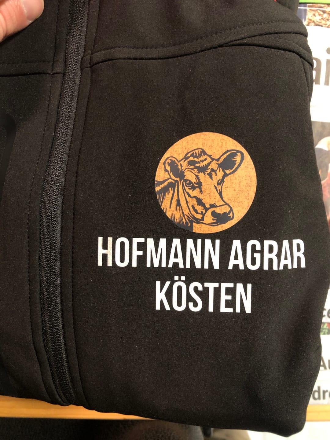 Customer photo review of Winter Softshell mit eignen Logo