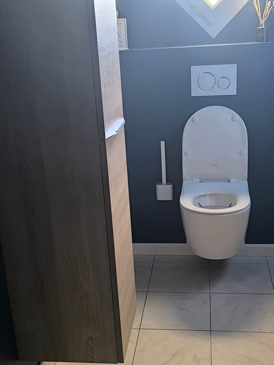 Customer photo review of Brosse de Toilette Performante et Hygiénique en Silicone