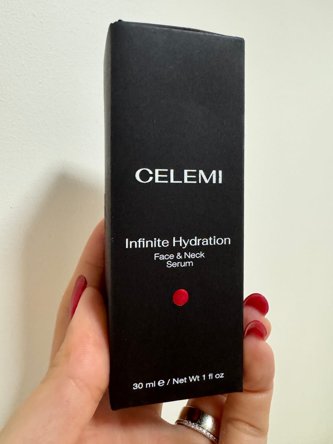 Customer photo review of Intensyviai drėkinantis veido ir kaklo serumas 30ml