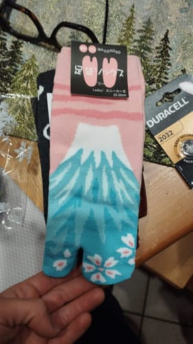 Customer photo review of Calzini Giapponesi Tabi - Sakura