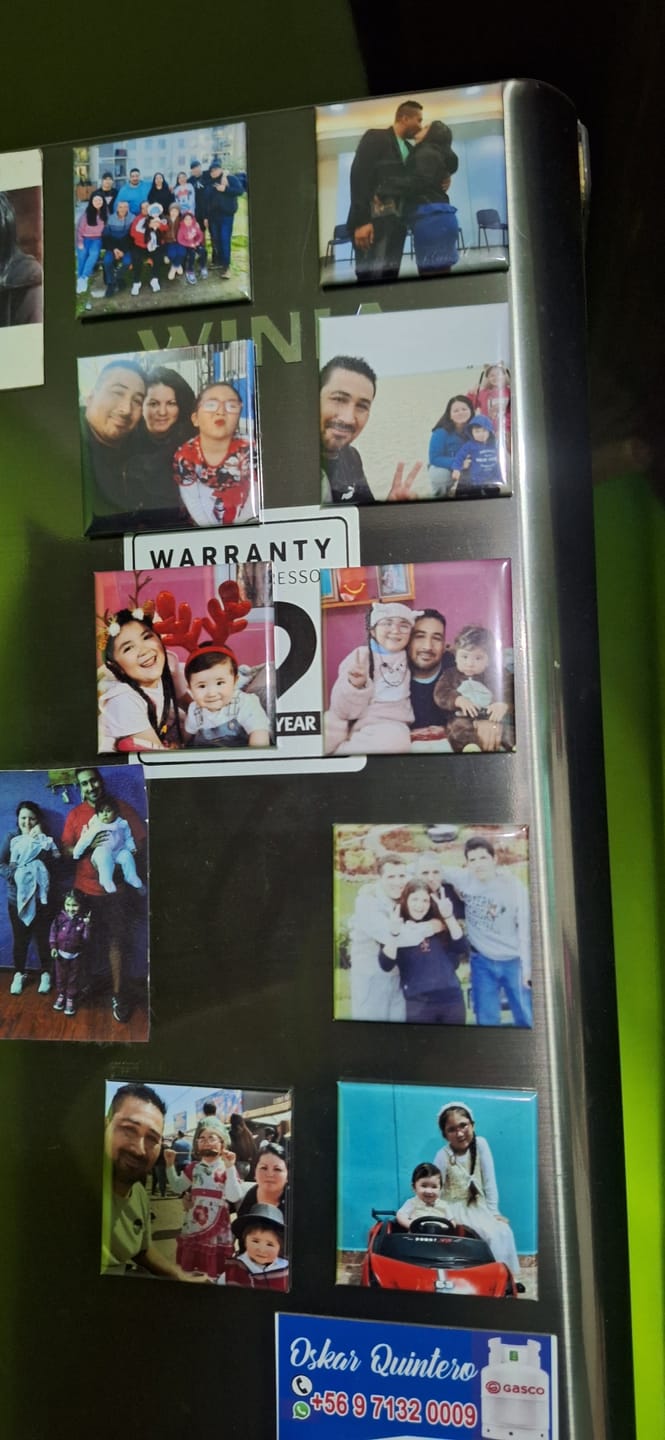 Customer photo review of Pack 9 Imanes personalizados Cuadrados