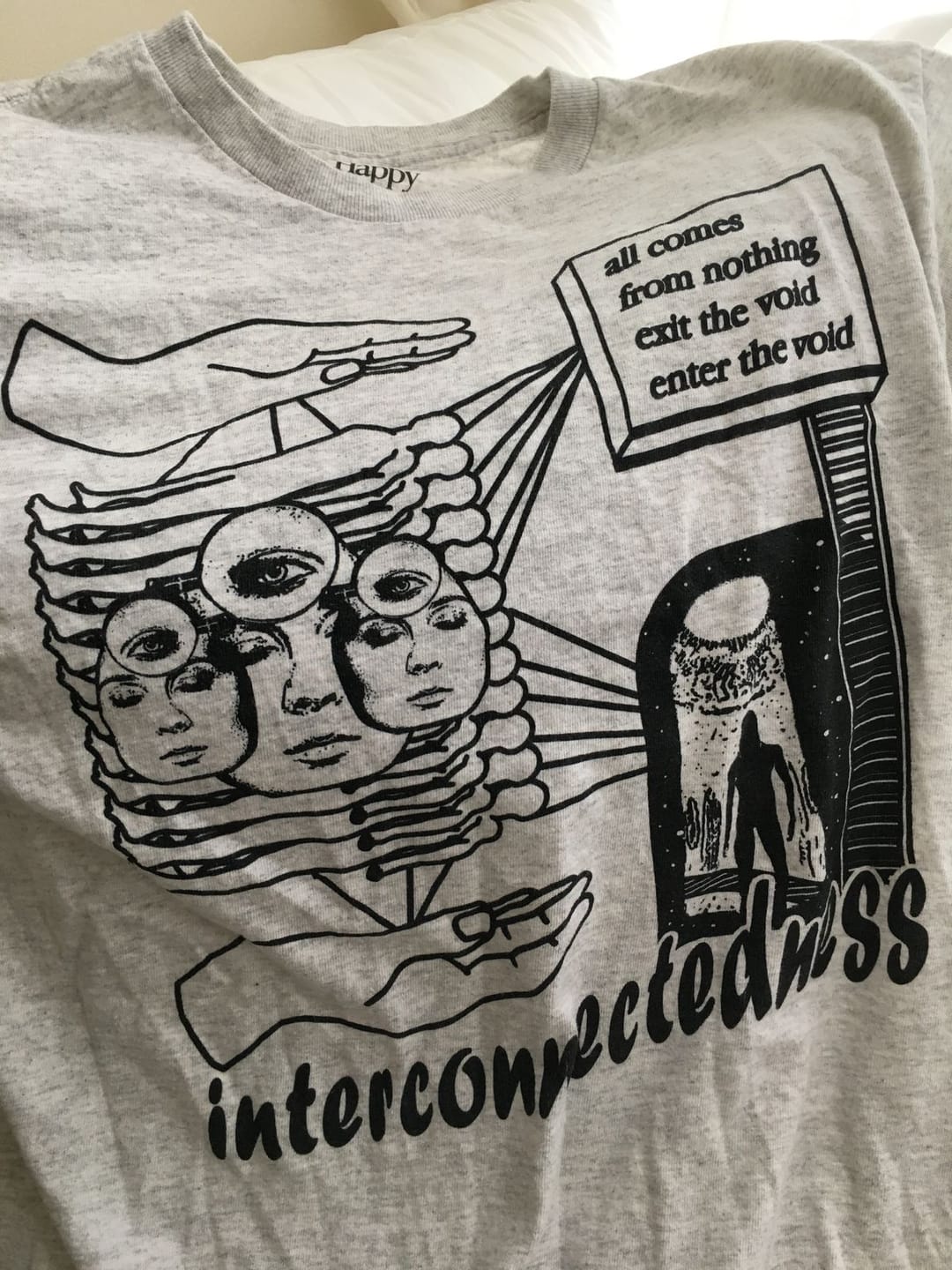 Customer photo review of Interconnectedness Tee