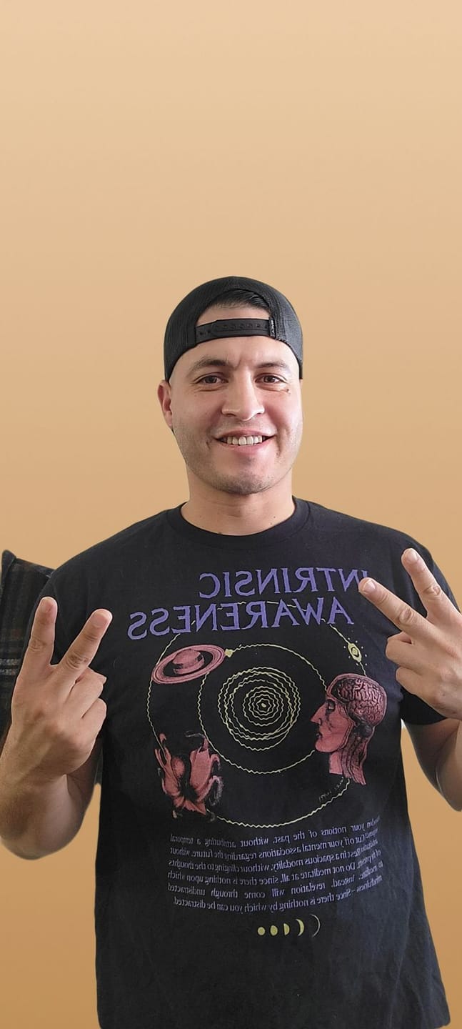 Customer photo review of Intrinsic Awareness Tee
