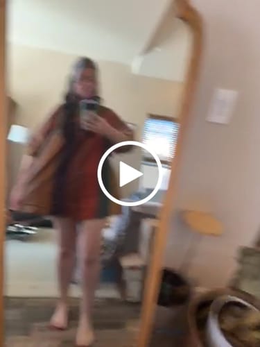 Customer video review of RORY DRESS | CONFETTI CHEX X STRIPES