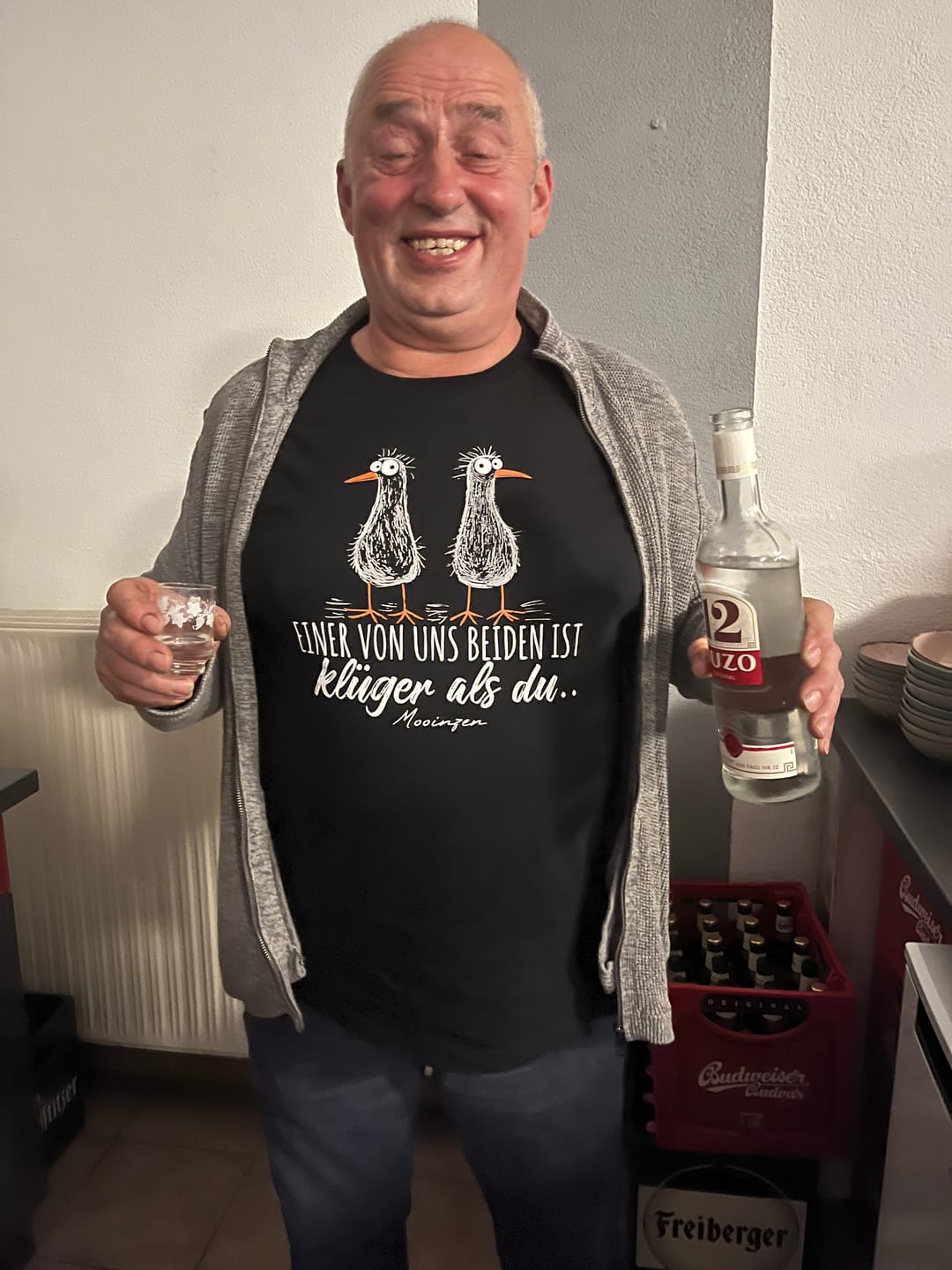 Customer photo review of Früher war Alles besser! · Unisex Premium Bio T-Shirt