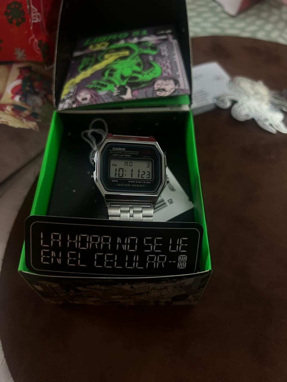 Customer photo review of Reloj Casio Vintage A159WA-N1DF Plateado MADE IN JAPAN