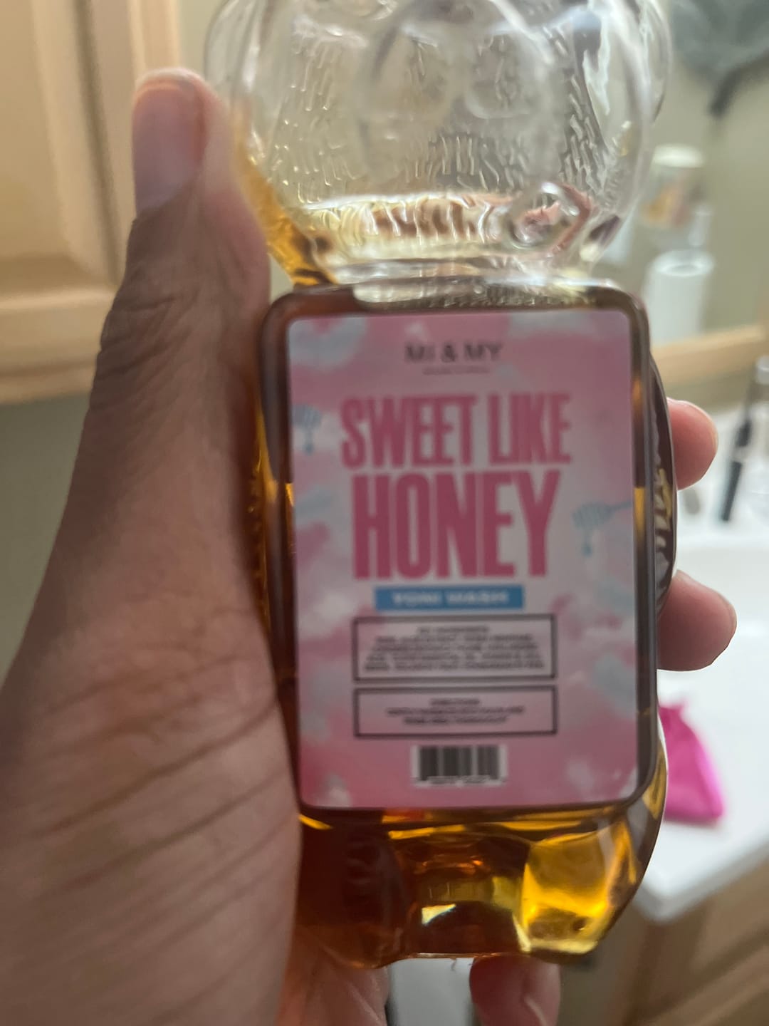 Customer photo review of Sweet Like Honey Yoni Wash