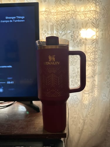 Customer photo review of Stanley Quencher Deco Collection H2.0 FlowState™ Tumbler | 1.1L