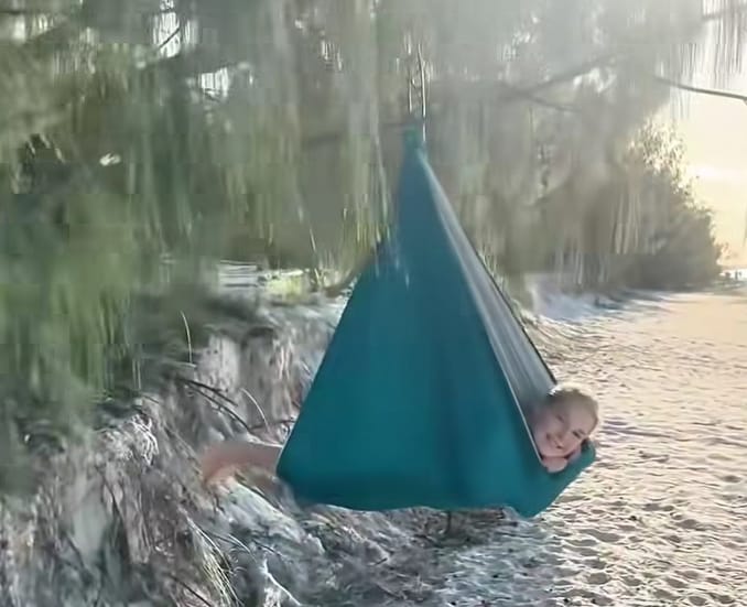 Customer photo review of NeuroCalm™ Premium Sensory Swing