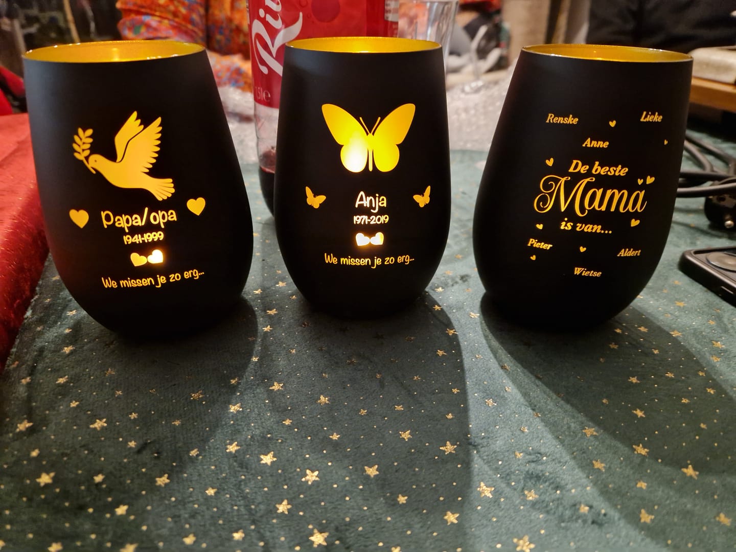 Customer photo review of We missen je ... - Familie-Rouwlicht