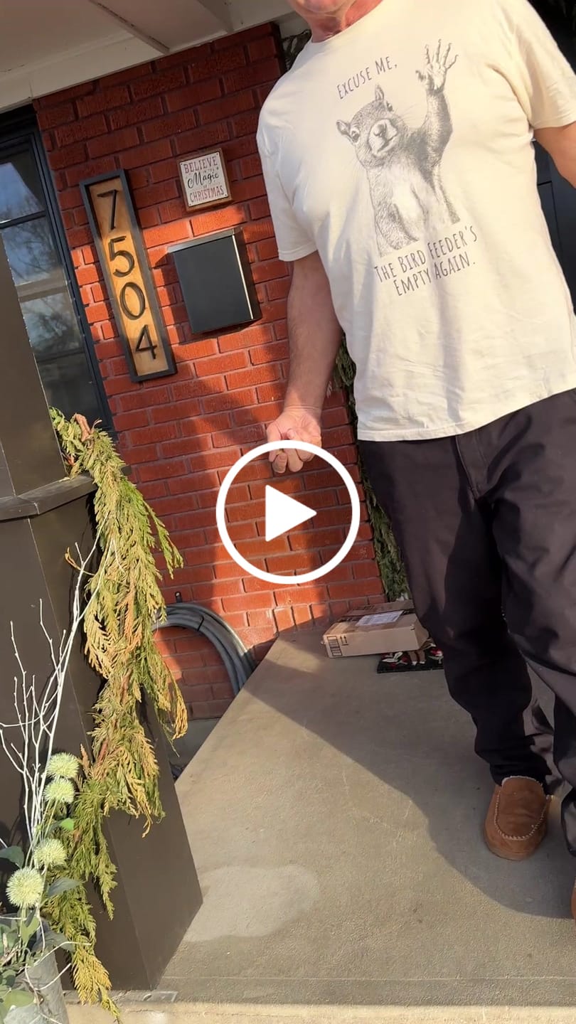 Customer video review of Excuse Me, Bird Feeder's Empty T-Shirt