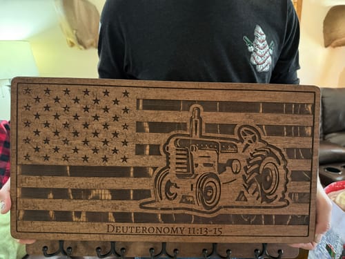 Customer photo review of CUSTOM DESIGN THAT FITS YOUR EXACT NEEDS!