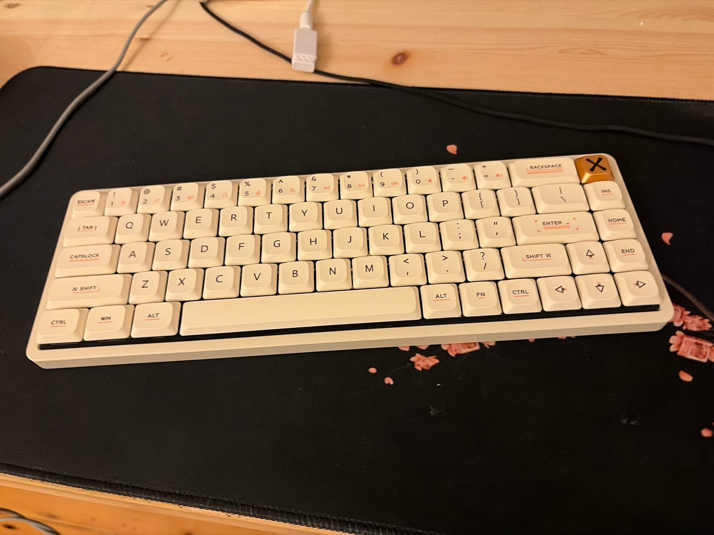 Customer photo review of IQUNIX Magi65 Aluminum Low Profile Mechanical Keyboard